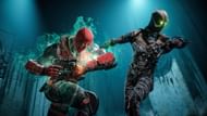 Red Hood taking on an enemy in Gotham Knights (Image via WB Games Montreal)